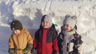 В борьбе со стихией.